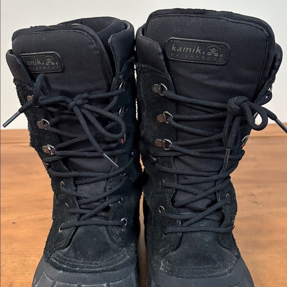Kamik Nation Pro Black Insulated Snow Boots Size 12 main image 5